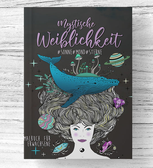Magische Frauen Malbuch für Erwachsene (Buchdruck) - Monsoon Publishing