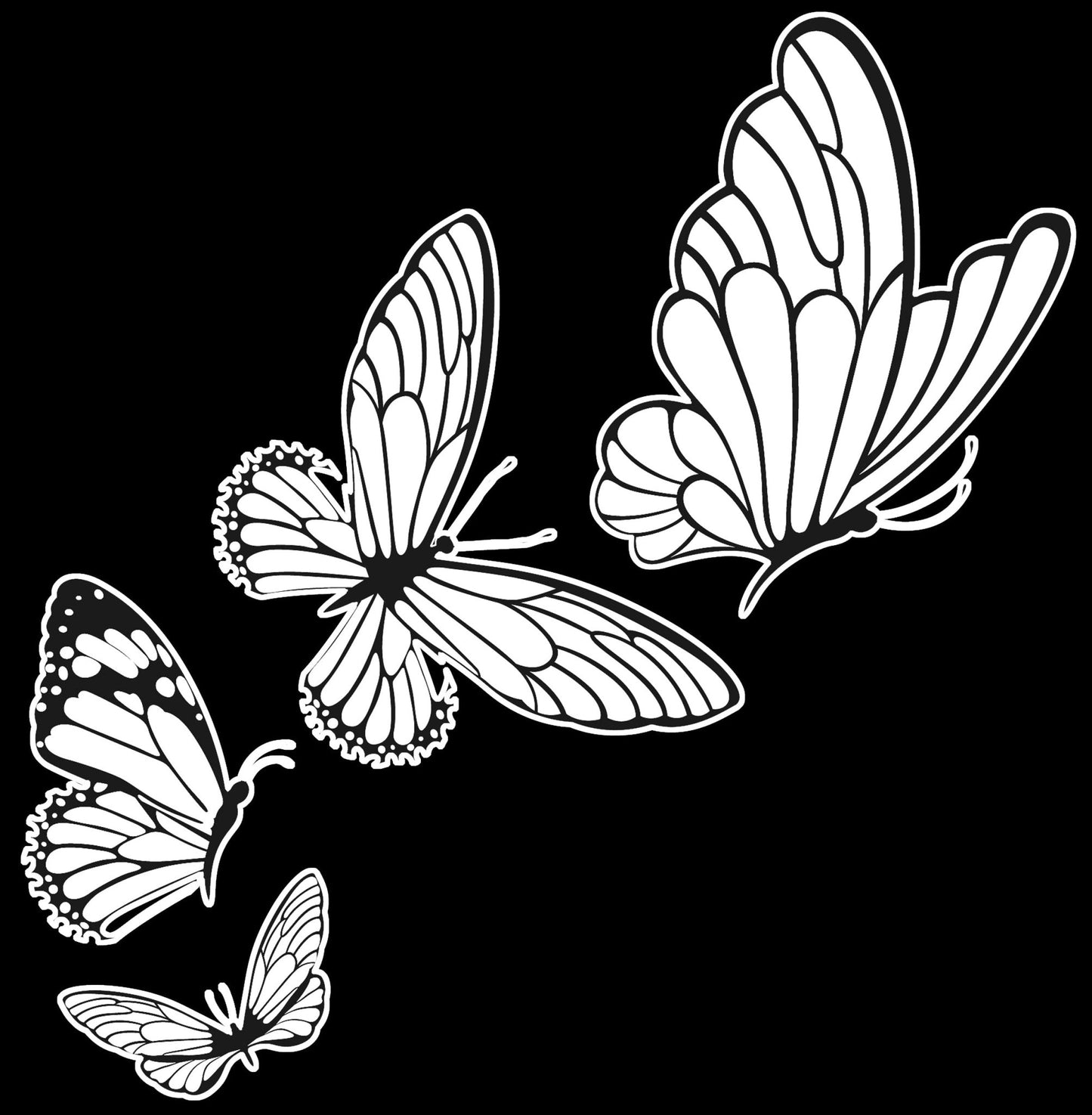 Mandala Schmetterlinge Malbuch (Digital) - Monsoon Publishing