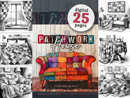 patchwork haus malbuch monsoon publishing