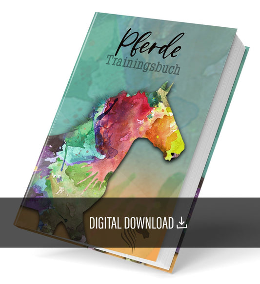 Pferde Trainingstagebuch Pferd (Digital) - Monsoon Publishing