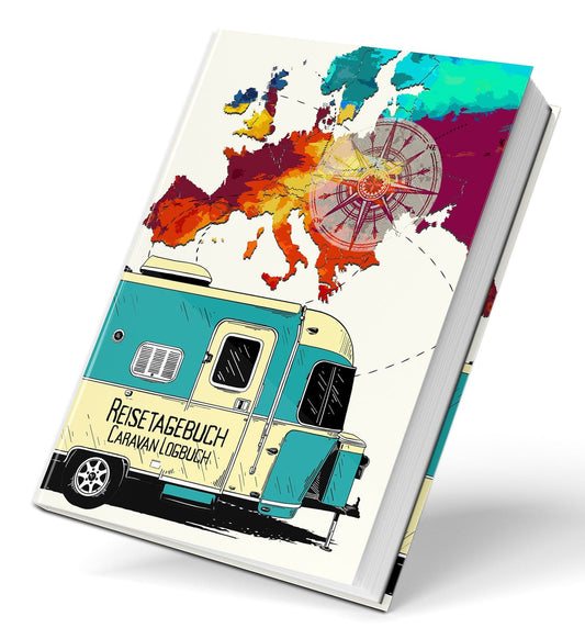 Reisetagebuch Caravan Logbuch (Buchdruck) - Monsoon Publishing