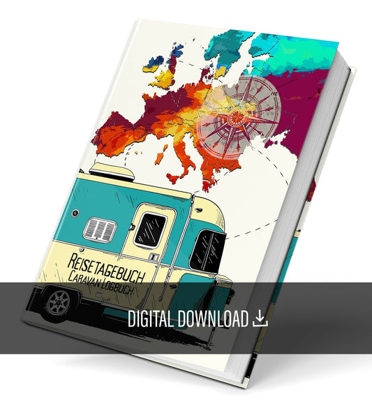 Reisetagebuch Caravan Logbuch (Digital) - Monsoon Publishing